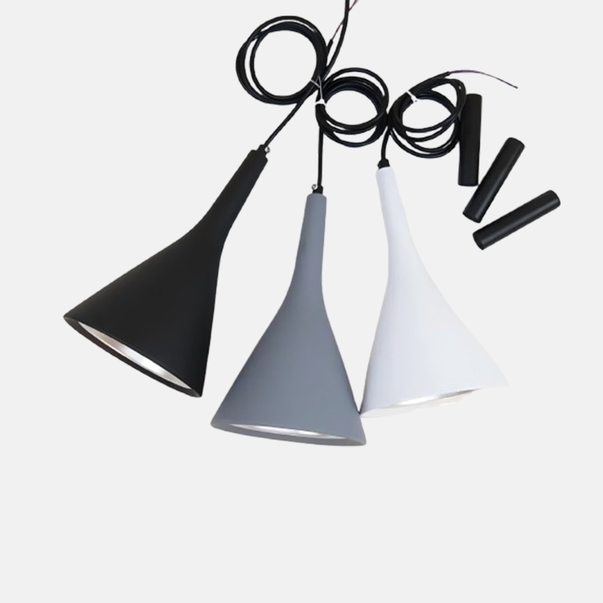 Morandi Pendelleuchte LED Metall Dreieckig Küche