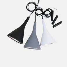 Morandi Pendelleuchte LED Metall Dreieckig Küche