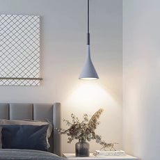 Morandi Pendelleuchte LED Metall Dreieckig Küche