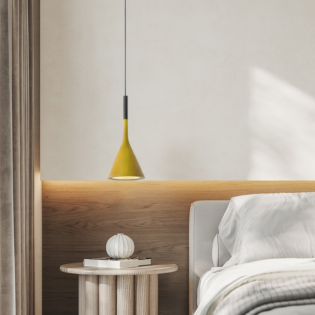 Morandi Pendelleuchte LED Metall Dreieckig Küche