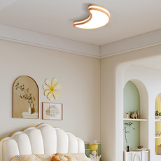 Modern Deckenleuchte LED Sternenhimmel Holz Kinderzimmer
