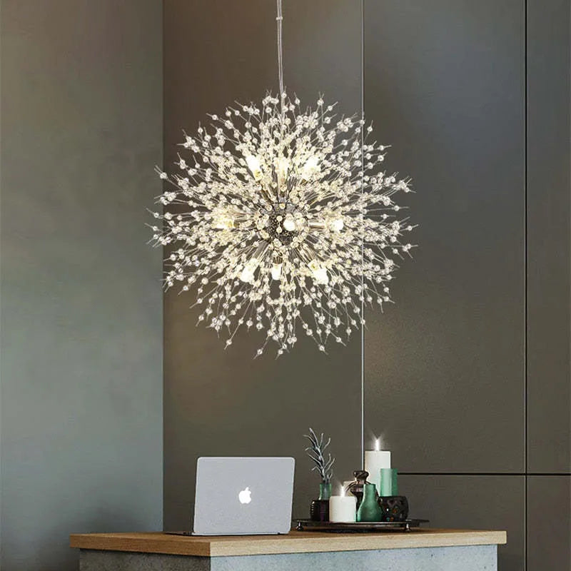 Moderne Pendelleuchte LED Dandelion Metall Ess/Wohnzimmer