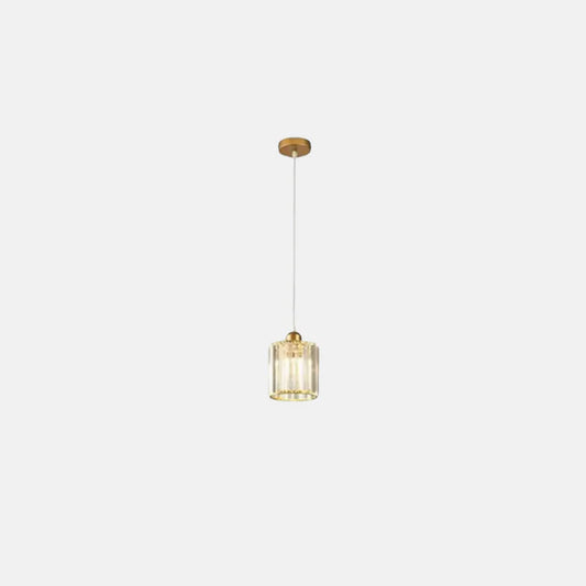 Nordic Pendelleuchte LED Glas Gold Esszimmer