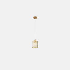 Nordic Pendelleuchte LED Glas Gold Esszimmer