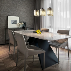 Nordic Pendelleuchte LED Glas Gold Esszimmer