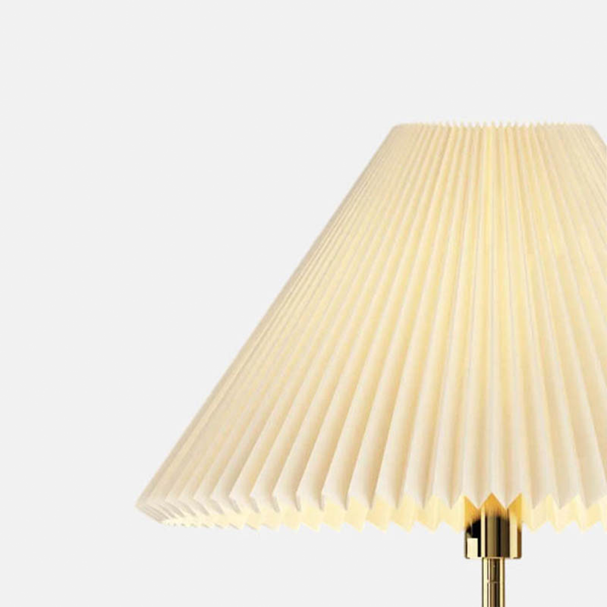 Vintage Stehleuchte/Tischleuhte Kappenförmig Metall Beige Wohnzimmer 