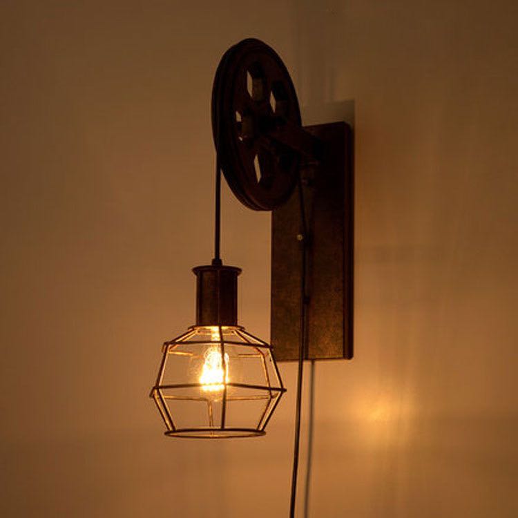 Vintage-Wandlampe