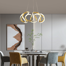 Modern Pendelleuchte Acryl Kaffee Esszimmer