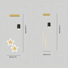 Art Deco Pendelleuchte Metall Gold Wohnzimmer