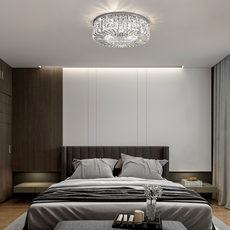 Modern Deckenleuchte Metall Chrom/Gold Schlafzimmer