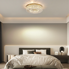 Modern Deckenleuchte Metall Chrom/Gold Schlafzimmer