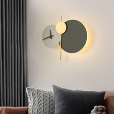 Modern Wandleuchte Acryl Schwarz/Grün Schlafzimmer