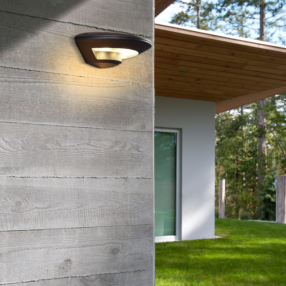  Modern Außenwandleuchte LED Fliegende Untertasse Metall/Acryl Terrasse/Garten