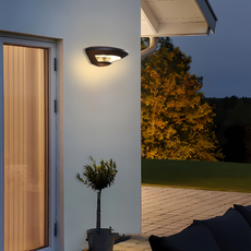  Modern Außenwandleuchte LED Fliegende Untertasse Metall/Acryl Terrasse/Garten