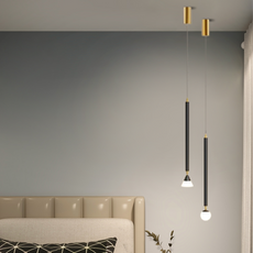 Modern Pendelleuchte Metall Schwarz Wohnzimmer