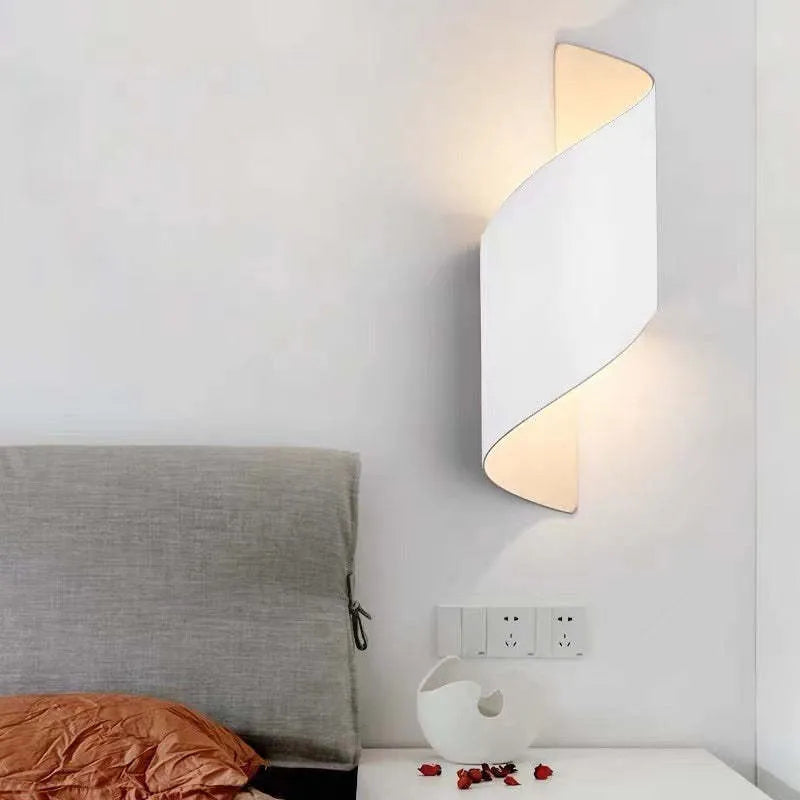 Modern Wandleuchte LED Unregelmäßig Metall Schlafzimmer
