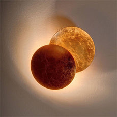 Nordic Mond Wandleuchte LED -spendet angenehm warmes Licht