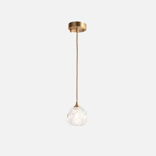 Nordisch Pendelleuchte Acryl Gold Schlafzimmer
