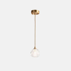 Nordisch Pendelleuchte Acryl Gold Schlafzimmer