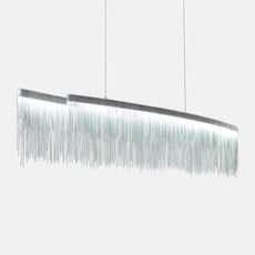 Modern Pendelleuchte Acryl Chrom Wohnzimmer