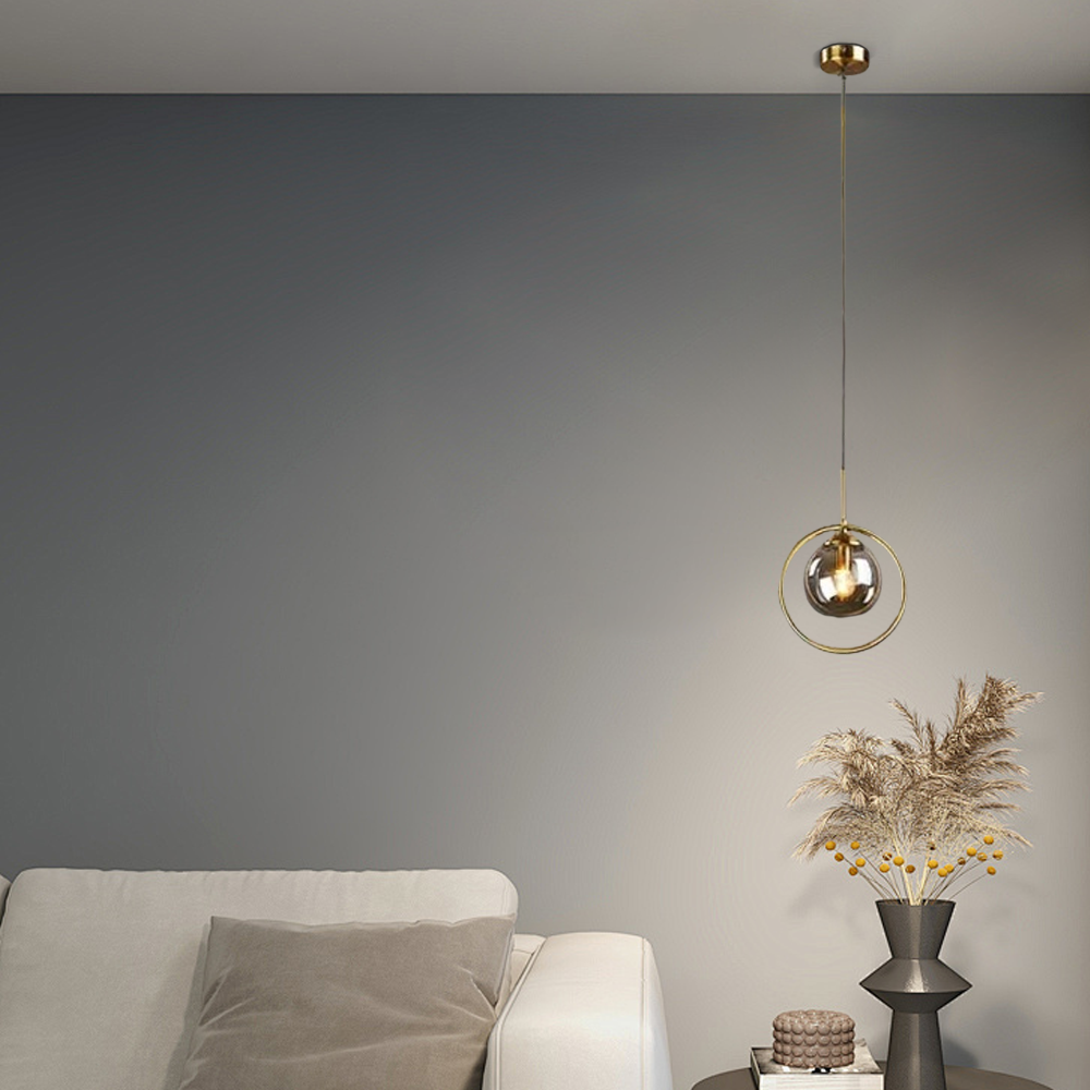 Goldmetall-Kronleuchter für Wohnzimmer