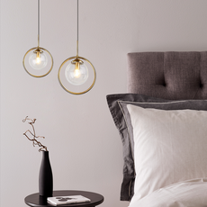 Goldmetall-Kronleuchter für Schlafzimmer