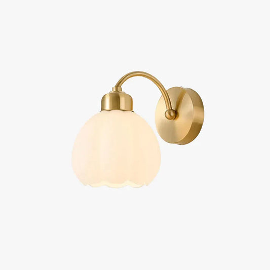 Modern Wandleuchte LED Glas Weiß Wohnzimmer