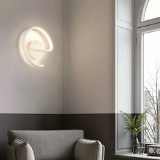 Minimalistisch Wandlampe Metall Schwarz Schlafzimmer