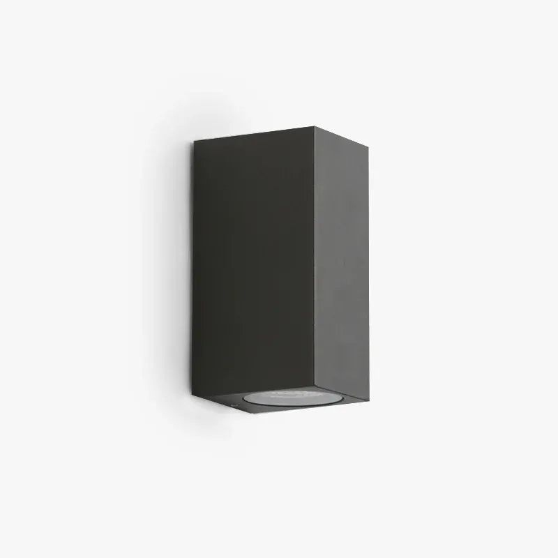 Minimalistisch Wandlampe Metall Schwarz Korridore