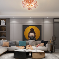 Modern Deckenleuchte LED Blume Acryl Schlafzimmer