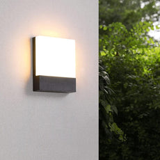 Modern Wandlampe Acryl Schwarz/Weiß  Flur