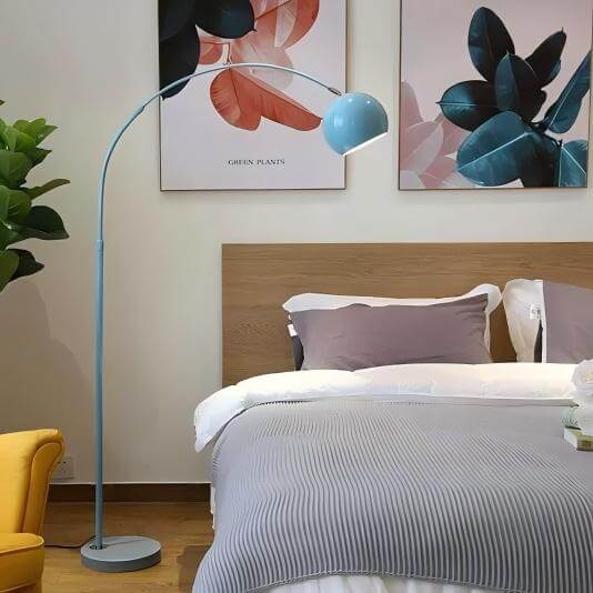 Nordic Stehleuchte Metall Schwarz/Gold Schlafzimmer