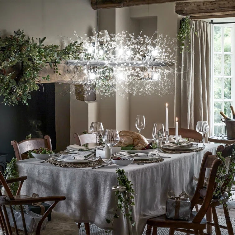 Moderne Pendelleuchte LED Dandelion Metall Ess/Wohnzimmer