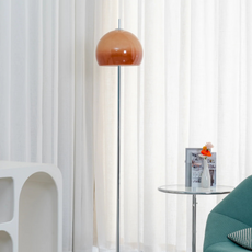 Glas Stehlampe passend für Wohnzimmer