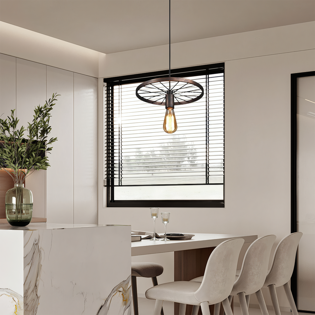 Industrial Pendelleuchte LED