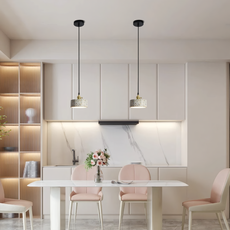 Nordic Pendelleuchte LED Metall Zement