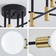 Metallsaugscheibe und Lampe der LED-Deckenleuchte
