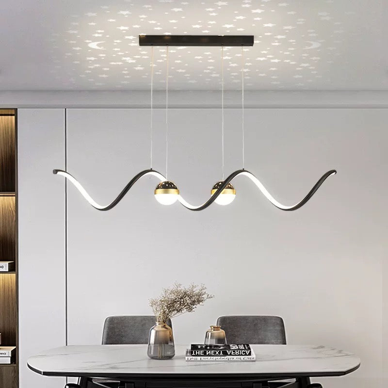 Modern Pendelleuchte Metall Milchig Weiß Wohnzimmer